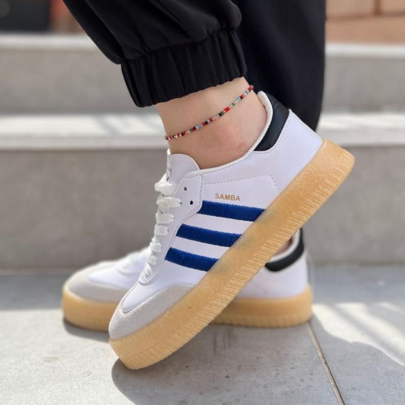 Adidas Sambi Beyaz Mavi