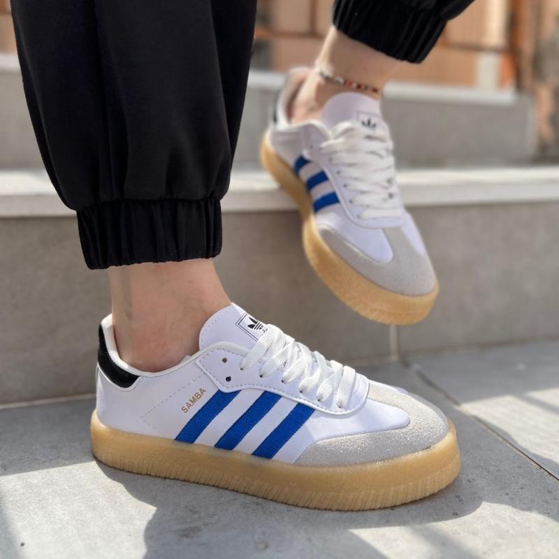 Adidas Sambi Beyaz Mavi