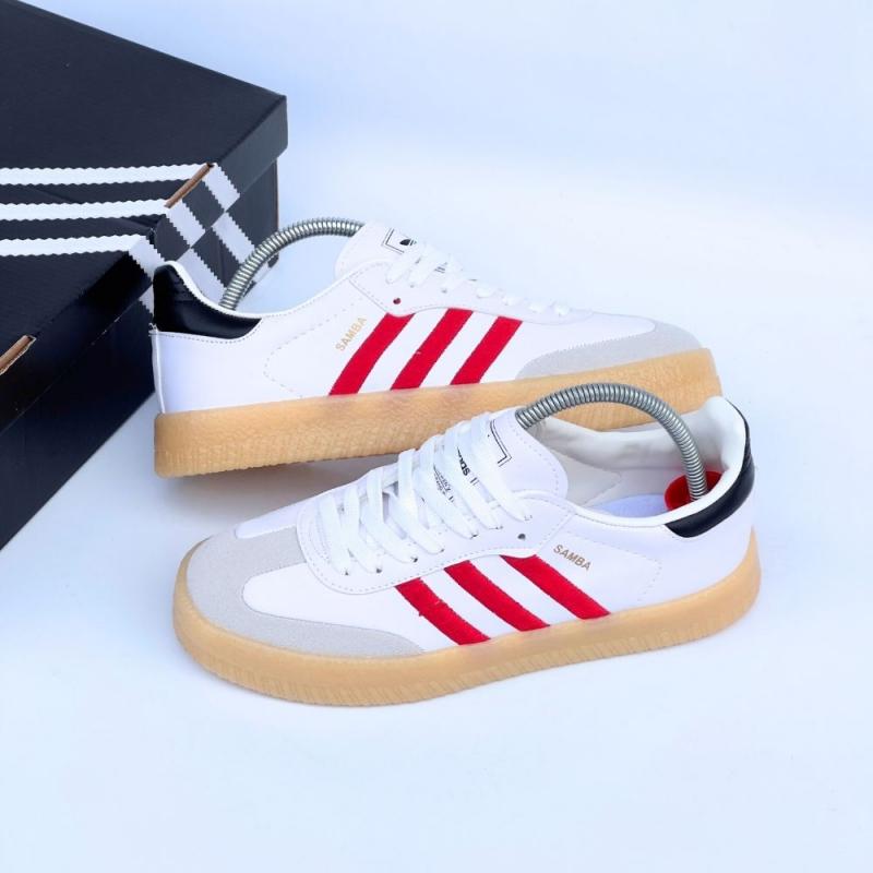 Adidas Sambi Beyaz Kırmızı