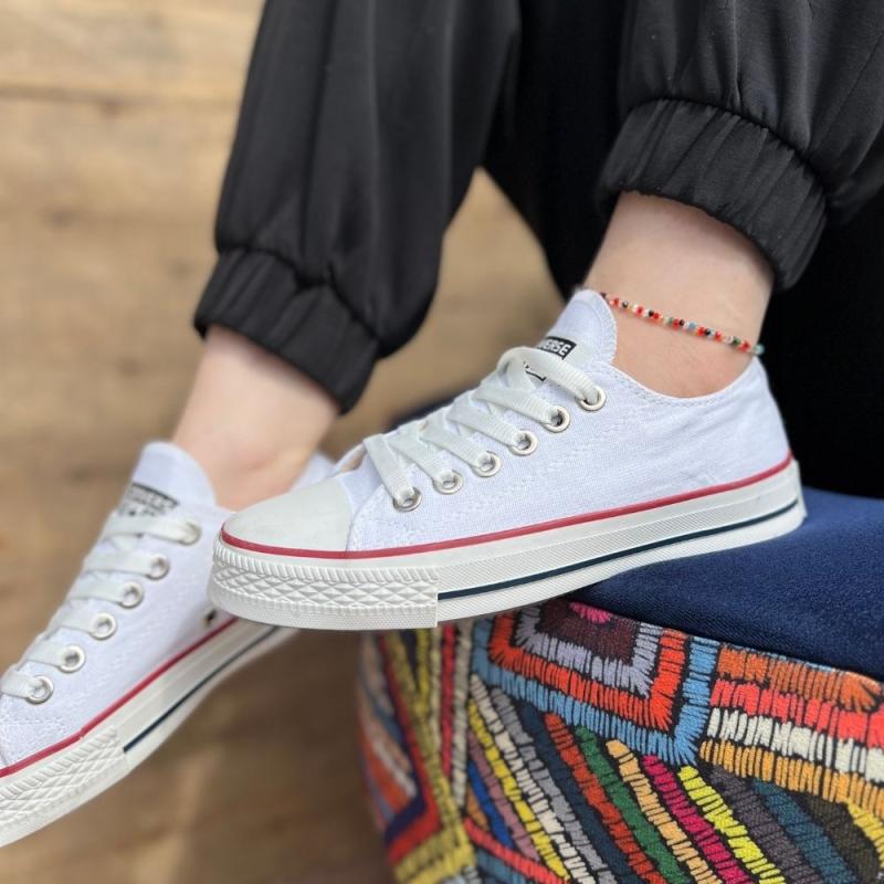 Converse Kısa Beyaz