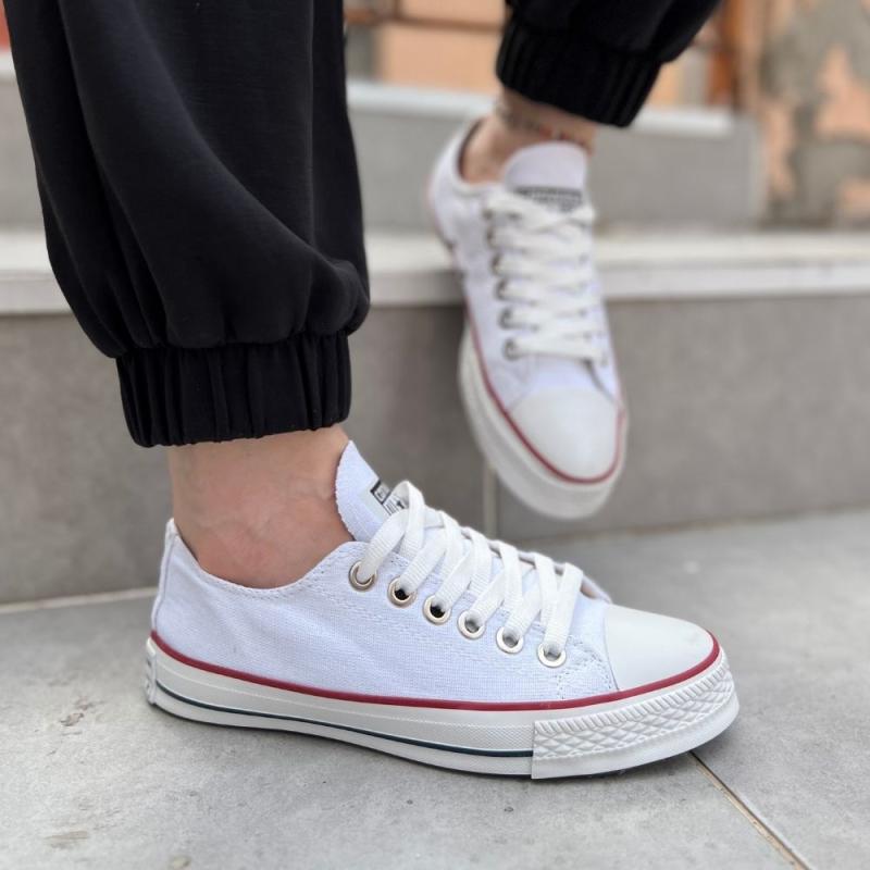 Converse Kısa Beyaz