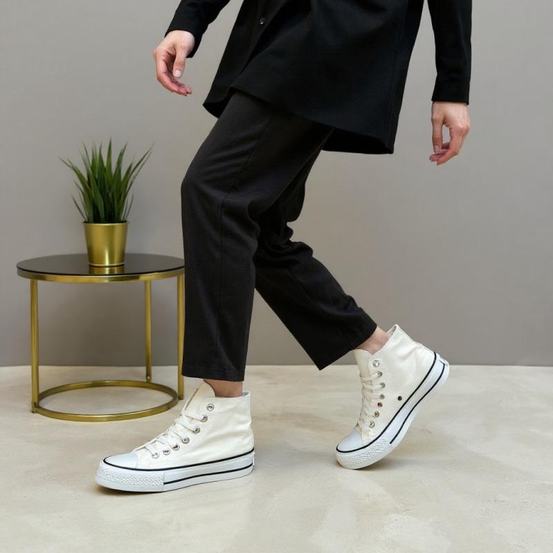 Converse Kalın Taban Beyaz