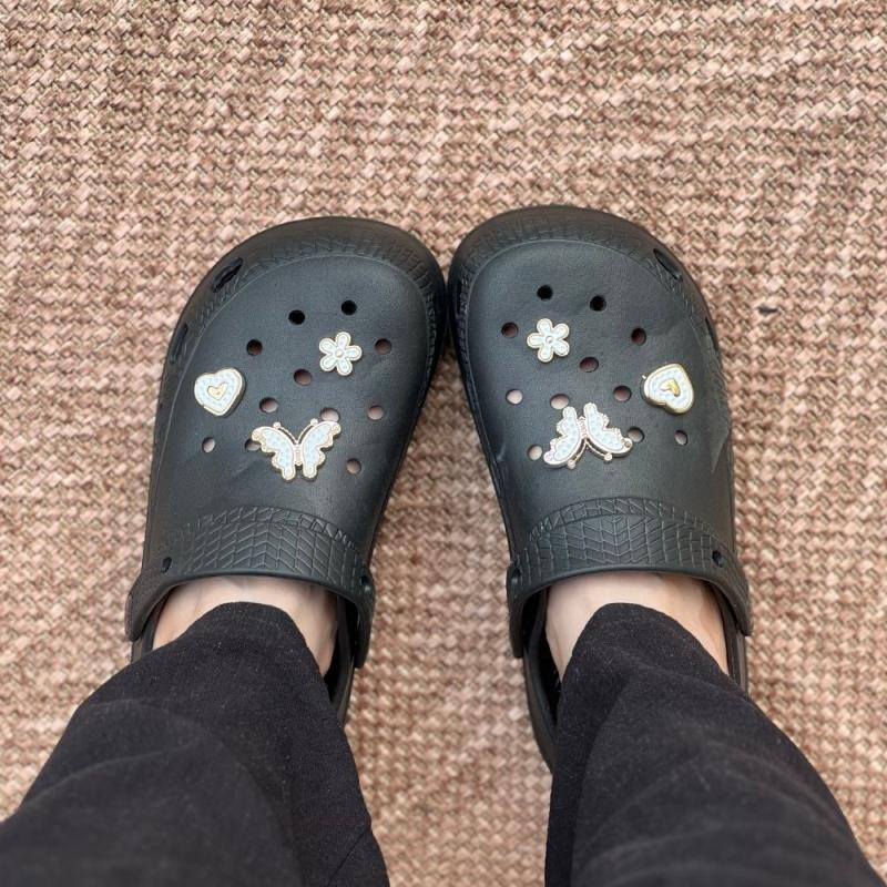 Crocs Tokalı Siyah