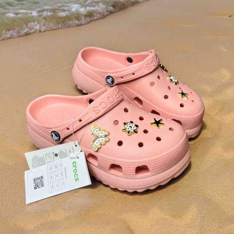 Crocs Platform Pembe