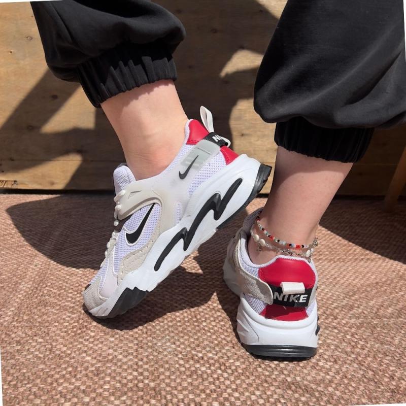Nike Walking Beyaz Kahve Kırmızı