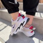 Nike Walking Beyaz Kahve Kırmızı
