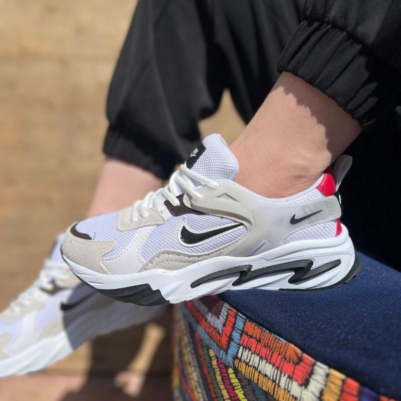 Nike Walking Beyaz Kahve Kırmızı
