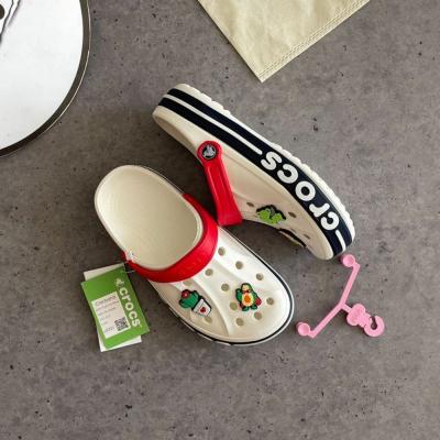 Crocs Tokalı Krem Kırmızı