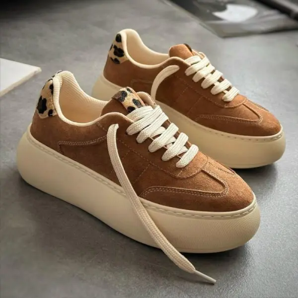 Nunez Kalın Taban Kahve