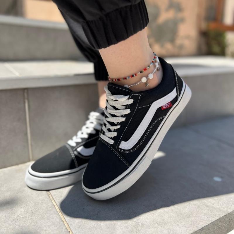 Vans Kısa Siyah Beyaz